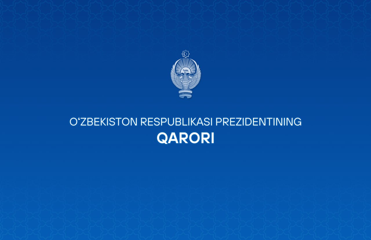 O‘zbekiston Respublikasi Ekologiya va iqlim o‘zgarishi milliy qo‘mitasi faoliyatini tashkil etish chora-tadbirlari to‘g‘risida